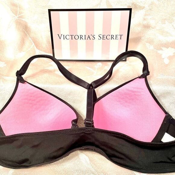 BLACK WEAR EVERYWHERE PUSH-UP by PINK VS 34A - Picture 3 of 5